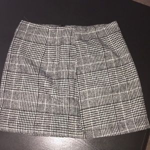 Plaid skirt